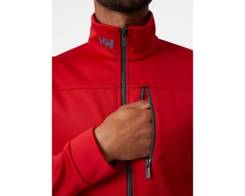 30229 Crew Fleece Jacket red