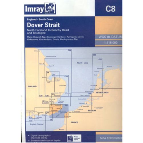 Imray Kaart C8 Dover Strait