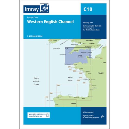 Imray Kaart C10 Western English Channel