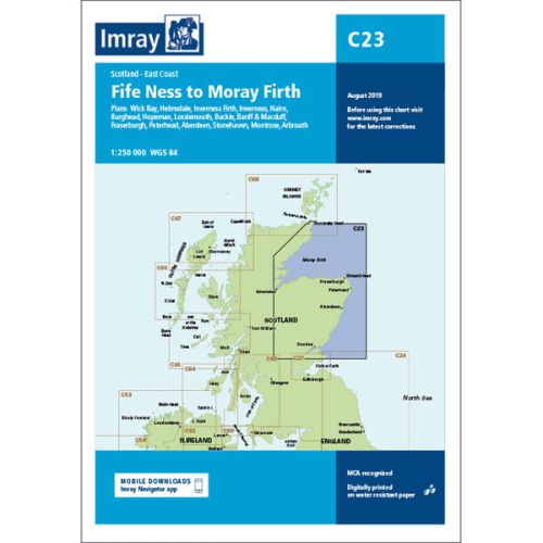 Imray Kaart C23 Firth of Forth/Moray Firth