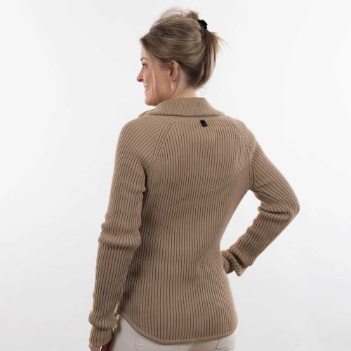 Women Pullover Skipper Nut
