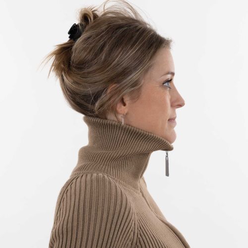 Women Pullover Skipper Nut