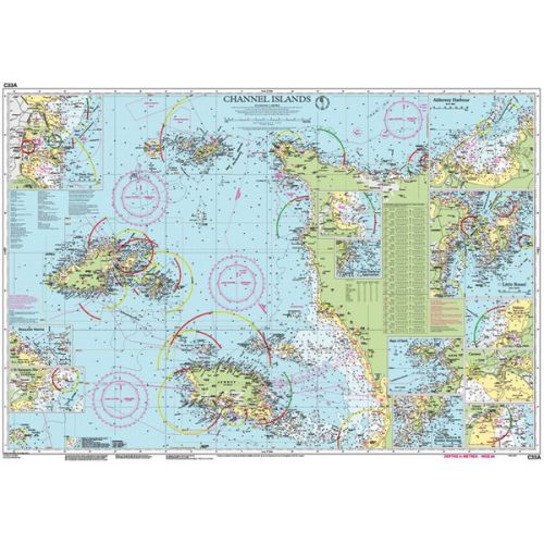 Imray Kaart C33A Channel Islands North