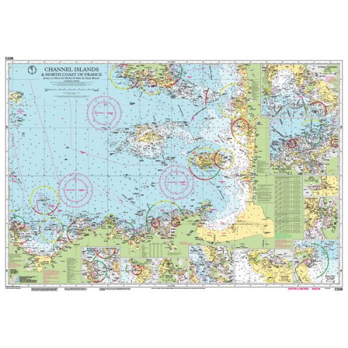 Imray Kaart C33B Channnel Islands South