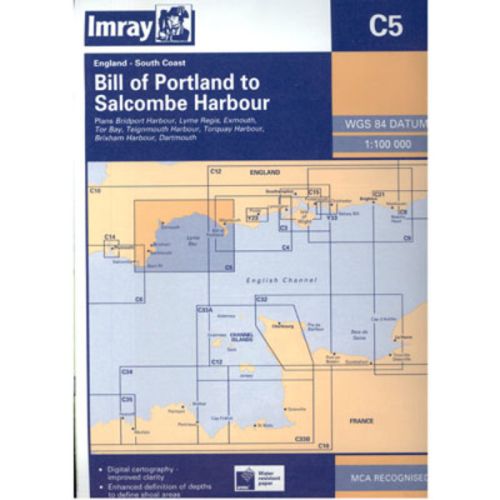 Imray Kaart C5 Bill of Portland/Salcombe