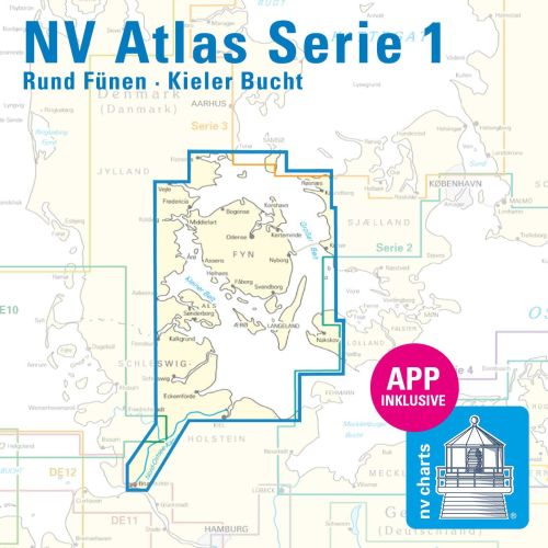 Atlas Serie 1- Kieler Bucht - Rund Fünen