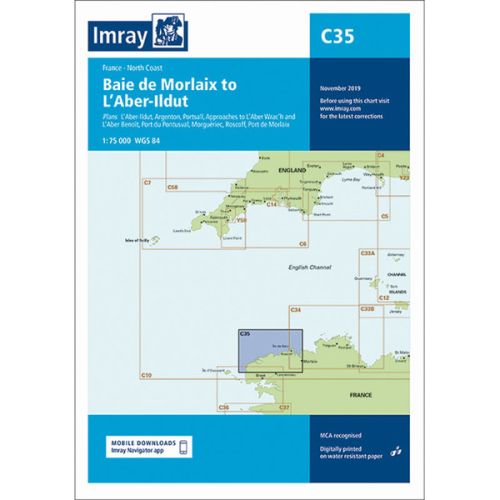 Imray Kaart C35 Baie de Morlaix