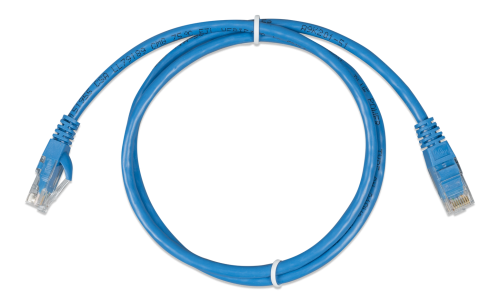 Netwerkkabel RJ45 UTP 0,9 meter blauw