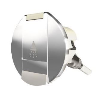 Douche set chroom met 3 meter slang