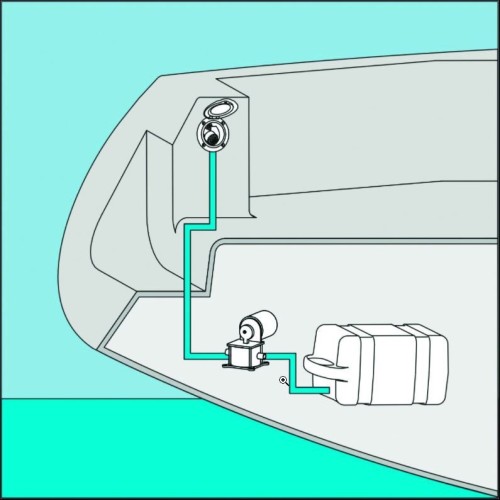 Douche set chroom met 3 meter slang