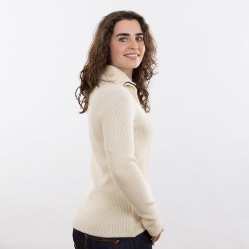 Women Schippersvest Jeldou Woolwhite