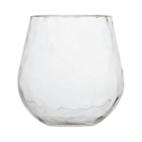 Party waterglas Hammered