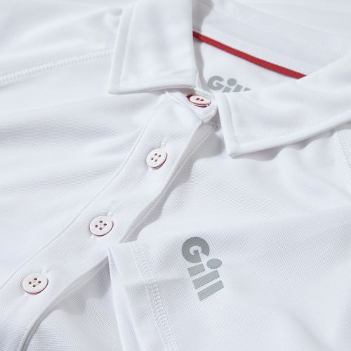 UV008W Women UV Tec Polo white