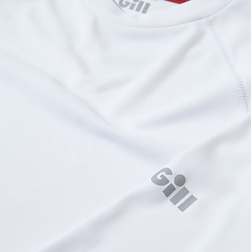 UV011W Women UV Tec LS Tshirt white