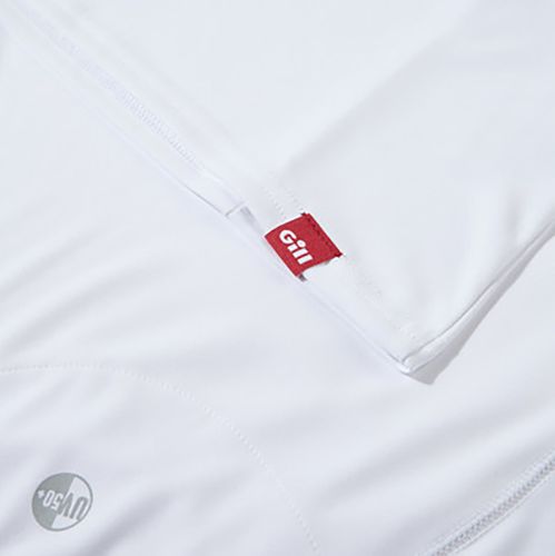 UV011W Women UV Tec LS Tshirt white