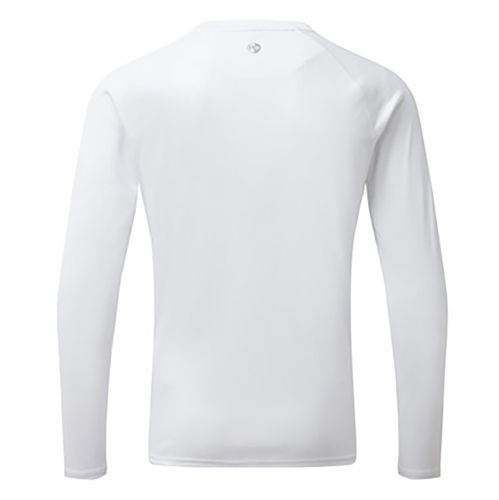 UV011 Men UV Tec LS Tshirt white