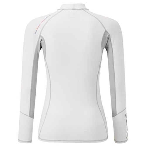 Woman Pro Rash Vest LS White