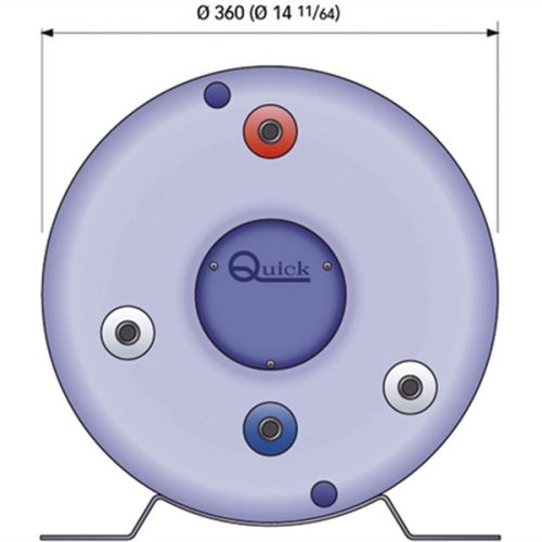 Quick Boiler B3 40 liter 360x620mm 800Watt