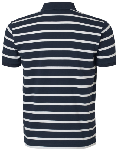 34304 Newport Polo 597 navy stripe