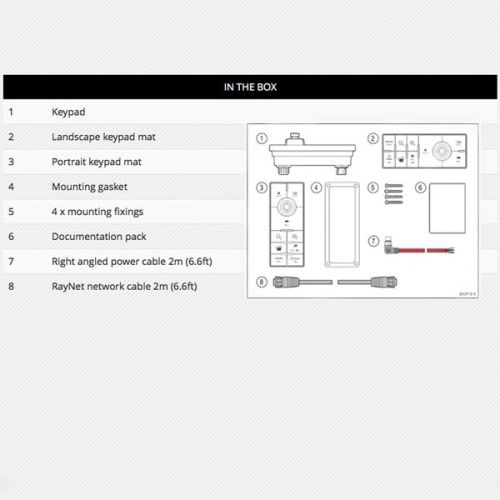 Raymarine RMK-10 Afstandsbediening voor MFD