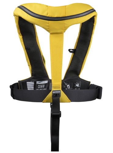 Deckvest Cento Junior 100N geel 20-50 kg