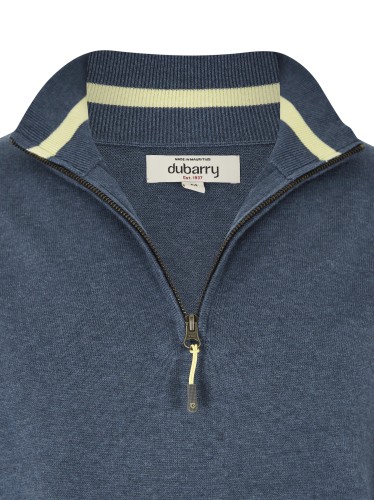 Men Ballybrittas Zip Neck steel