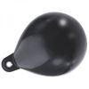 Talamex HD stootwilbal zwart dia 55cm zwarte kop