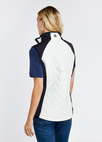 Women Redbarn Bodywarmer white multi