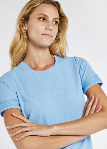 Woman Trim Tshirt light sky