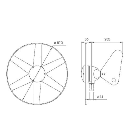 Rutland Windgenerator 504 12V