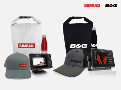 Gratis goodiebag bij B&G Vulcan en Simrad Cruise