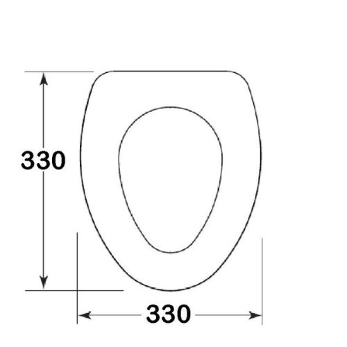 Jabsco Bril en deksel compacte pot