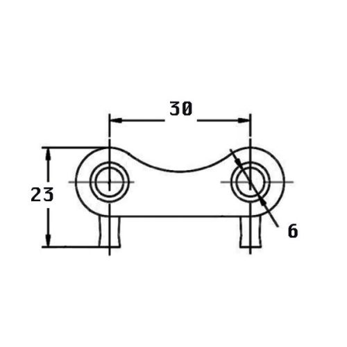 Kmarine Dekdopsleutel los RVS