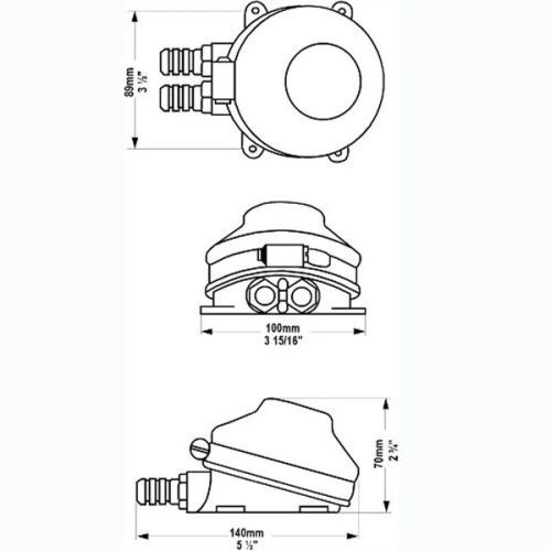 Whale Drinkwaterpomp MK2 baby voetmodel GP4618