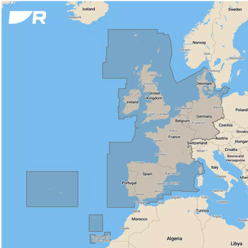 Element 9S Kaartplotter + gratis Lighthouse kaart West-Europe