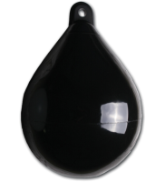Stootwilbal zwart dia 55cm  zwarte kop