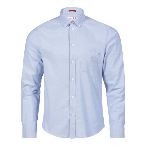 82138 Oxford Shirt LS pale blue