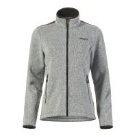 82557 Woman Knitted Fleece grey