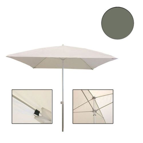 YCN Protecq Bimini parasol 200x200cm Olijfgroen/Grijs Knik