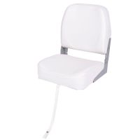 Talamex Stuurstoel Comfort wit vinyl klapbaar