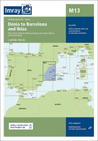 Imray Kaart M13 Med.Spain Denia/Barcelona