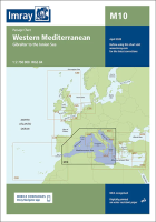 Imray Kaart M10 Western Mediterranean