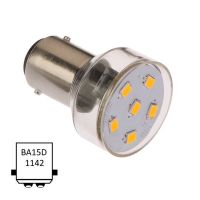 NauticLED BA15D LED Reader 10-35V 1.0/10W Warm