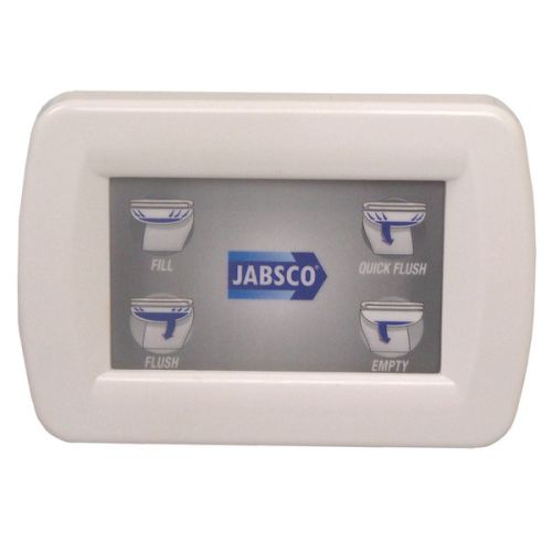 Jabsco Toilet Luxe 14&quot; 24V drinkwater spoeling