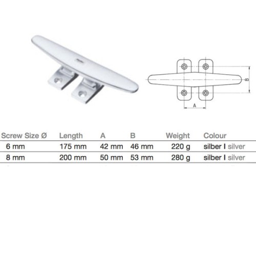 Pfeiffer Kikker Aluminium 4 gats 175 mm