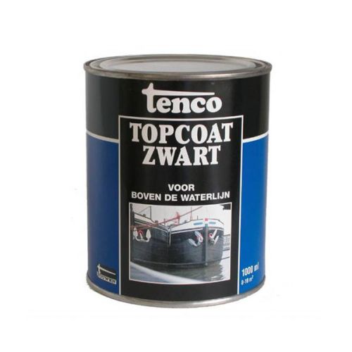 Tenco Topcoat zwart bovenwater coating