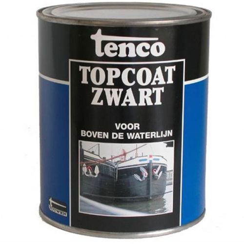 Tenco Topcoat zwart bovenwater coating
