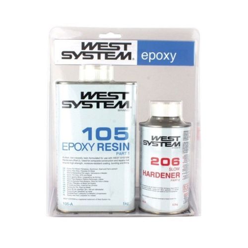 West System Epoxyhars 105 + 206 harder Langzaam