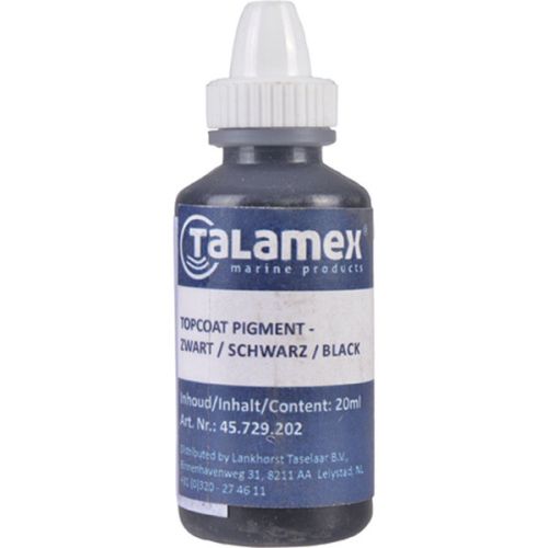 Talamex Gelcoat/Polyester pigment zwart