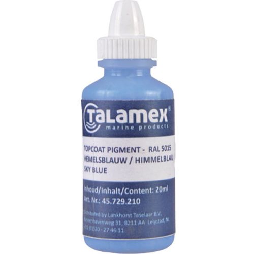 Talamex Gelcoat/Polyester pigment blauw RAL5013